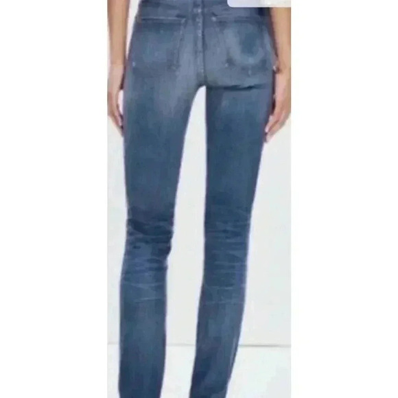 Madewell 9” High Rise Skinny Jeans Rip and Repair Edition Size 27 - Picture 2 of 13
